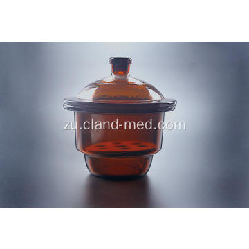 Desiccator nge-Porcelain Plate Amber